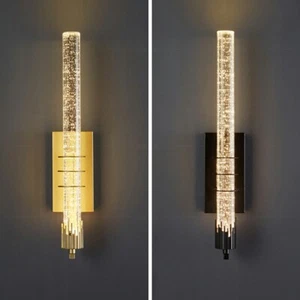 Contemporary Luxury Wall Lamp LED Wall Sconce Crystal Decor Light for Bedroom  - Picture 1 of 15