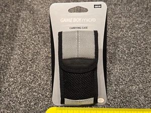 NINTENDO GAMEBOY ADVANCE MICRO OFFICIAL CONSOLE CARRY CASE HOLDER BAG POUCH - Picture 1 of 14