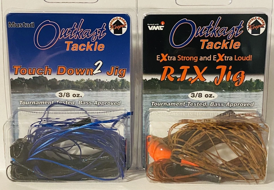 Lote de 4 gabaritos Outkast Tackle - Imagem 1 de 4