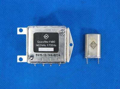 QK Quarzfilter F480 142,5kHz ±720Hz 5915-12-144-8234 - Bild 1 von 4