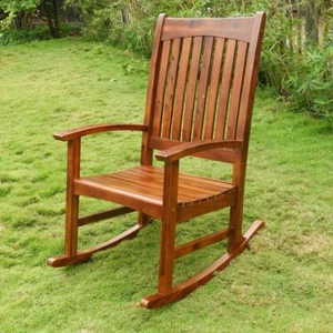 Highland Acacia Americana Rocking Chair - Picture 1 of 1