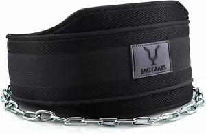 JAG GEARS Dip Belt for Body Building, with 36 Inches SS Chain for weight Lifting - Picture 1 of 6