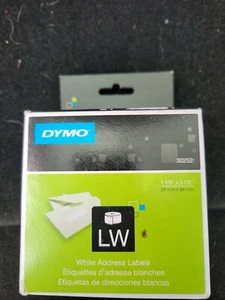 Dymo 30252 Address Labels - 1.12" X 3.5" 2 Roll Label White - Picture 1 of 4