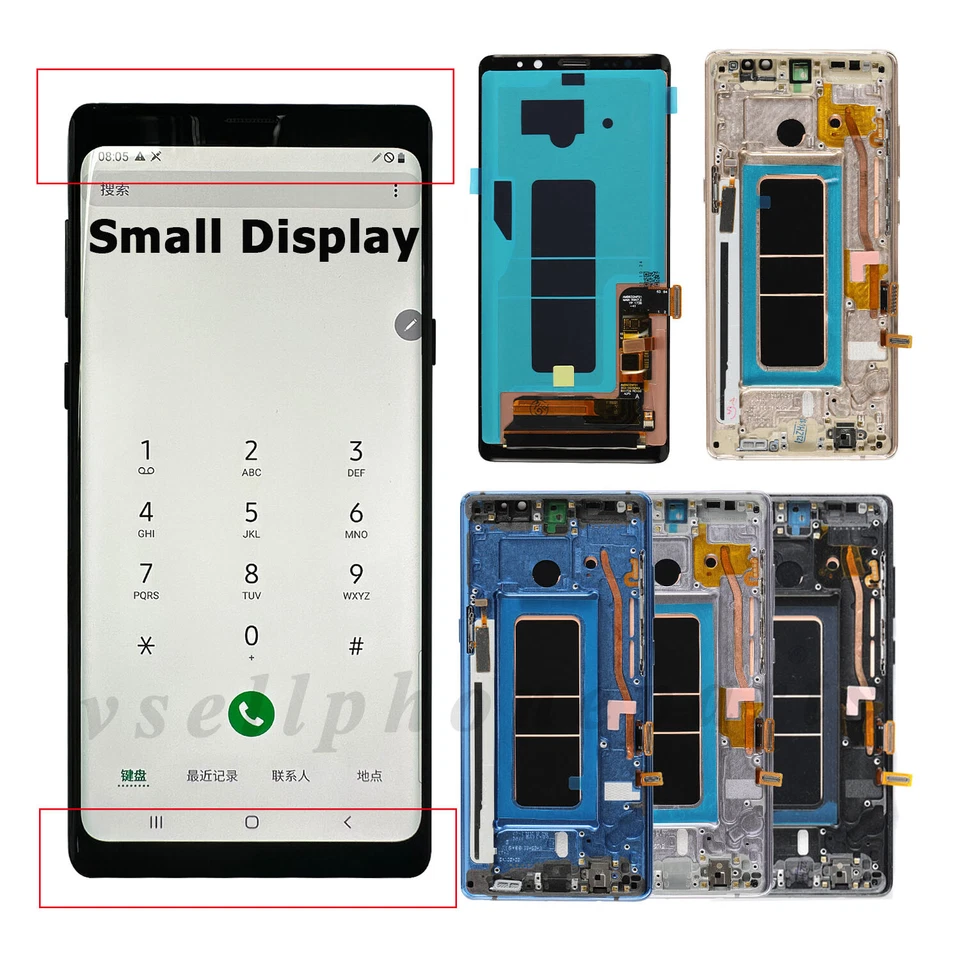Small Display OLED LCD Touch Screen Digitizer For Samsung Galaxy Note 8 SM-N950 - Image 1 of 1