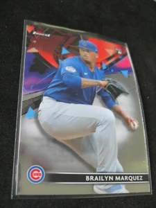 BRAILYN MARQUEZ 2021 Topps Finest #37 Chicago Cubs Rookie RC - Picture 1 of 2