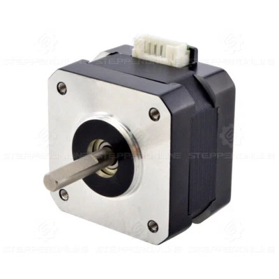 STEPPPERONLINE STEPPERONLINE 1PC Nema 17 Schrittmotor 1.2A 42x30mm Bipolar Φ5mm 0.26Nm D-Shaft