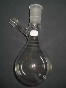 Ace Glass 24/40 No-Air Schlenk 200mL Reaction Storage Flask, No 0-3mm Valve 7754 - Picture 1 of 2