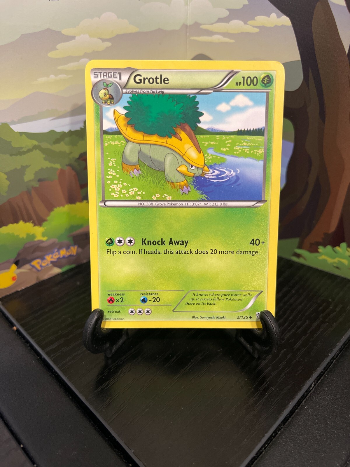 Grotle 2/135 - Plasma Storm - Uncommon - Pokemon Card TCG - LP