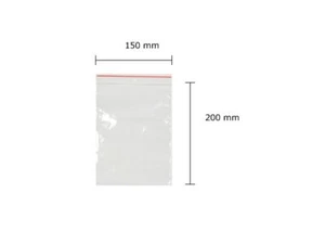 5000001386573 Woreczki strunowe 150x200 BRB 100zt PROTECTMEDICAL - Foto 1 di 1