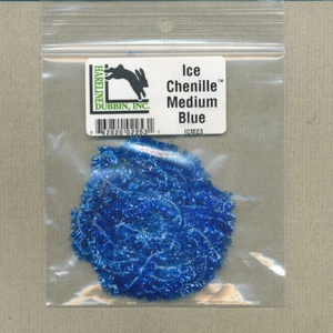 Ice Chenille - medium - blue - bag 3 yds ICM23 - Picture 1 of 1
