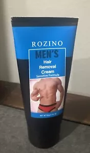 Rozino Men's Clean Body Facial Beard Armpit Leg 60g Hair Chest Removal Cream - Picture 1 of 4