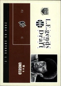 Skybox LE 2004-05 Legends of the Draft #19 Wes Unseld - casi nuevo-como nuevo - Imagen 1 de 2