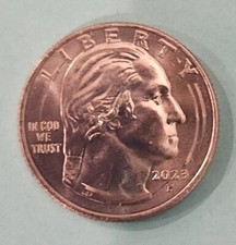 QUARTER 2023P,  25CENT ****ERROR**** Bessie Coleman Quarter