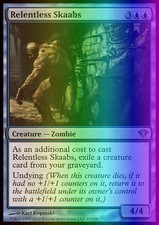 Magic the Gathering MTG Relentless Skaabs (45) Dark Ascension   LP FOIL