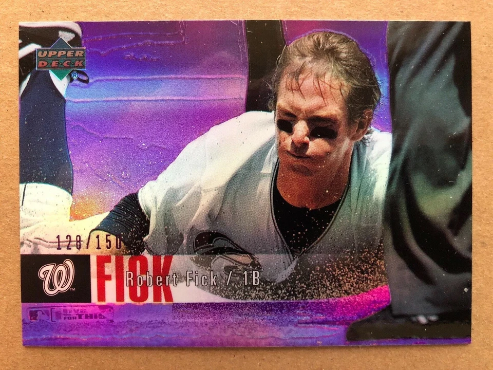 2006 Upper Deck Purple #381 Robert Fick 128/150 Baseball Card - Image 1 of 2