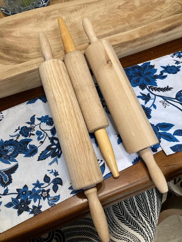 Rolling Pins for Baking, Classic Large, Medium, Small - Image 1 of 2