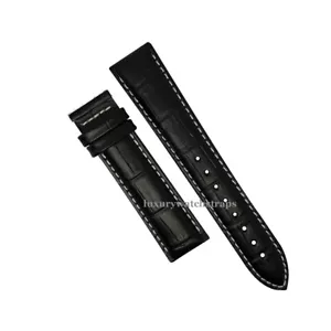 CINTURINO OROLOGIO IN PELLE PER OROLOGI OMEGA 18mm 20mm 22mm NERO MARRONE UK - Foto 1 di 17