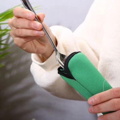 New Soft Cutlery Bag Knife Fork Bags Case Portable Storage Picnic Travel Camping - Image 1 of 4