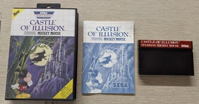 1990 Sega Master System Castle of Illusion Mickey Mouse CIB *HIGH GRADE EXAMPLE* - Image 1 of 4