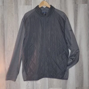 Chaqueta de golf Callaway Weather Series para hombre XXL gris acolchada con cremallera completa deportiva informal - Imagen 1 de 8