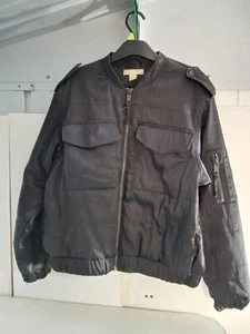 H&M Womens Black Jacket Coat Size EU 36 - M3 - Picture 1 of 9