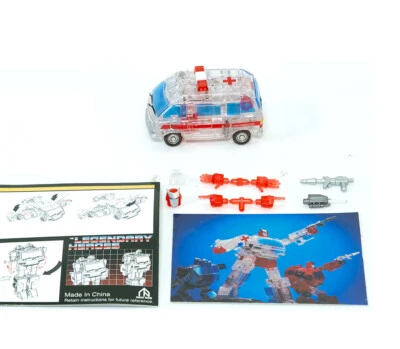 Newage Mini Warrior Heroes Ratchet NA H8T Transparent Ver. Action Figure Toy - Image 1 of 4