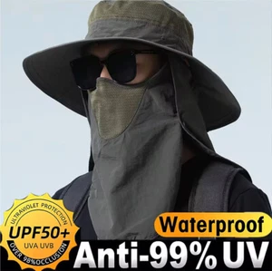 Outdoor Summer Bucket Sun Hats for Men Women Fishing Camping Hunting Travel Cap - Picture 1 of 101