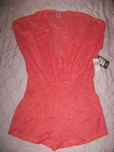 Mameluco de encubrimiento Juicy Couture Beach Royalty nuevo con etiquetas talla XL venta al por menor $173 - Imagen 1 de 5