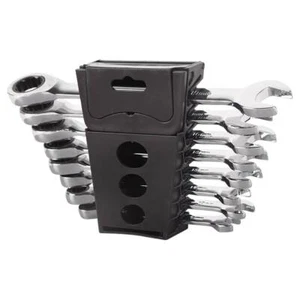 Ratschenschlüssel Set metrisch Kombiset Festschlüssel Werkzeug 8-teilig 8mm-19mm - Bild 1 von 11