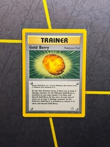 Gold Berry 93/111 Pokemon TCG Neo Genesis Unlimited - LP - Bild 1 von 2