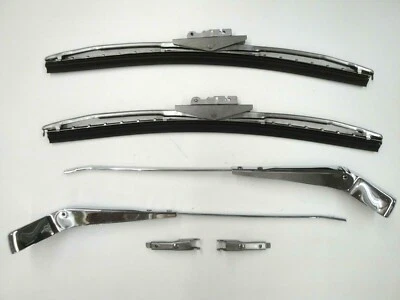 1957 1958 57 58 Ford Edsel Ranger Pacer limpiaparabrisas acero inoxidable nuevo 12 pulgadas nuevo= Foto 1 de 4