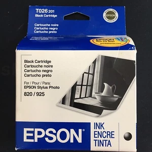 Epson T026 201 Black Cartridge for Epson Stylus Photo 820/ 820U/ 925 exp 11/06 - Picture 1 of 6