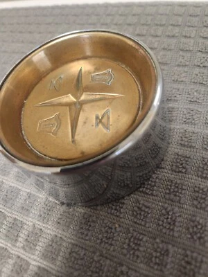 1955 1956 DeSoto Powerflite Horn Button Nice "Texas" Used - Imagem 1 de 4