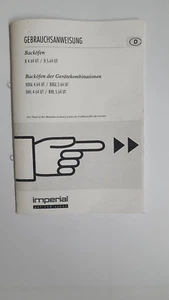 Imperial B 5964 UT Gebrauchsanweisung, Bedienungsanleitung B4.64 UT / B 5.64 UT - Bild 1 von 3