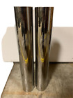 Chrome Exhaust Stack Straight Top 5”X14" (Pair)