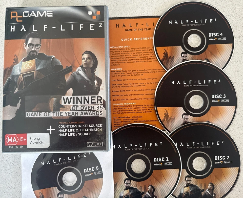 Half-Life 2: Game Of The Year Edition - PC - Complete in Box - Free Postage! - Image 1 of 4