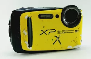 Fuji Fujifilm FinePix XP90 16MP Yellow Waterproof Digital Camera W/charger! 🔥 - Picture 1 of 15
