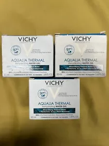 3 neue Vichy Aqualia Thermo Rehydrierendes Wasser Gel - 1,69 oz jede Box - Bild 1 von 1