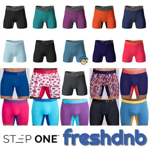 Slip boxer Step One bambù - più lungo - S/M/L/XL/2XL - sigillato venditore affidabile UK - Foto 1 di 74
