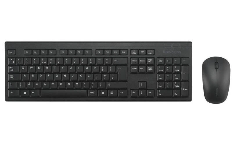 KM150 EQ Wireless Keyboard & Mouse Deskset, Black - K75562UK - Image 1 of 4