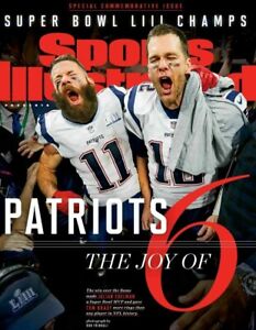 New England Patriots Super Bowl 53 Sports Illustrated cover photo - select size
