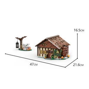 ZITIANYOUBUILD The Sanderson Sisters’ Cottage Building Kit 1536 for Halloween - Picture 1 of 11