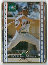 1996 Metallic Impressions Willie Mays Willie Stargell Pittsburgh Pirates #3