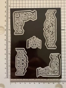CRAFTERS COMPANION CUT IN/OUT INTRICATE EDGE DIES  (C)..LACE ..INTRICATE - Picture 1 of 2