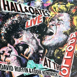 Hall & Oates Live at The Apollo Vinyl LP (1985) AFL1-7035 EX/EX - Imagen 1 de 6