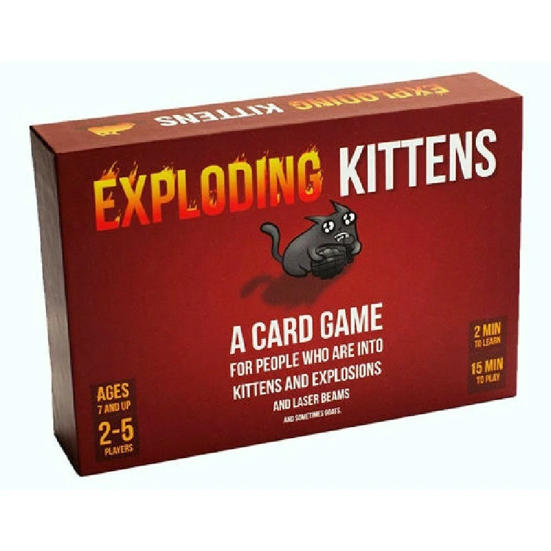 Exploding Kittens: A Card Game About Kittens and Explosions and Sometimes Goats - Image 1 of 3