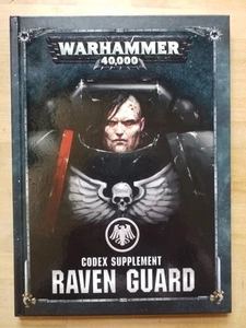Warhammer 40.000 40k Codex Supplemento: Raven Guard copertina rigida 2019 - Foto 1 di 9