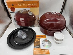Nordic Ware Herdplatte Wasserkocher Smoker & Holzbräter Herd Rot Made in USA NEU - Bild 1 von 12