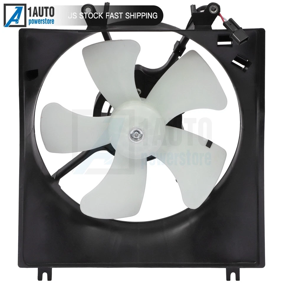 Radiator Cooling Fan Assembly For 1997-2002 Mitsubishi Mirage 1.5L 1.8L 600520 Foto 1 de 4