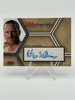 2008 TriStar TNA Impact #A-PW Petey Williams Autographs - Image 1 of 2
